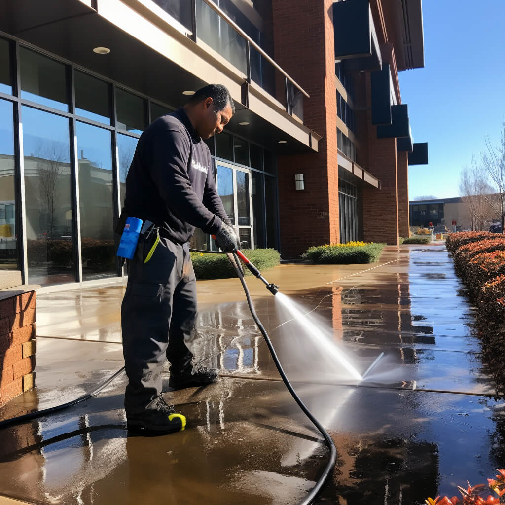 power washing